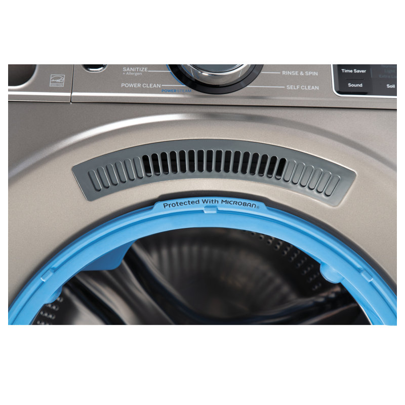 GE Appliances Energy Star Washer & Dryer Set with Stackable 4.8 Cubic